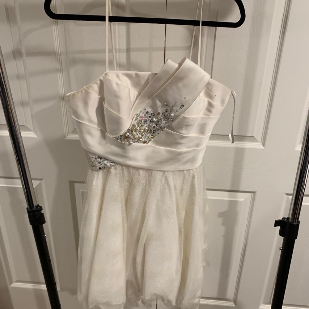 Homecoming Dress With Bling